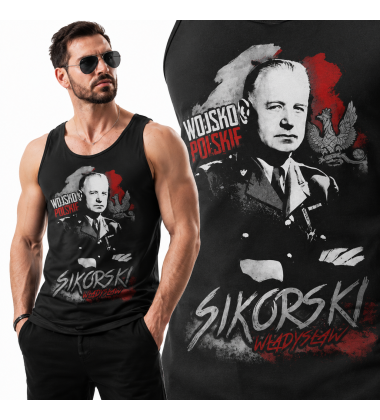 tank-top patriotyczny WŁADYSŁAW SIKORSKI
